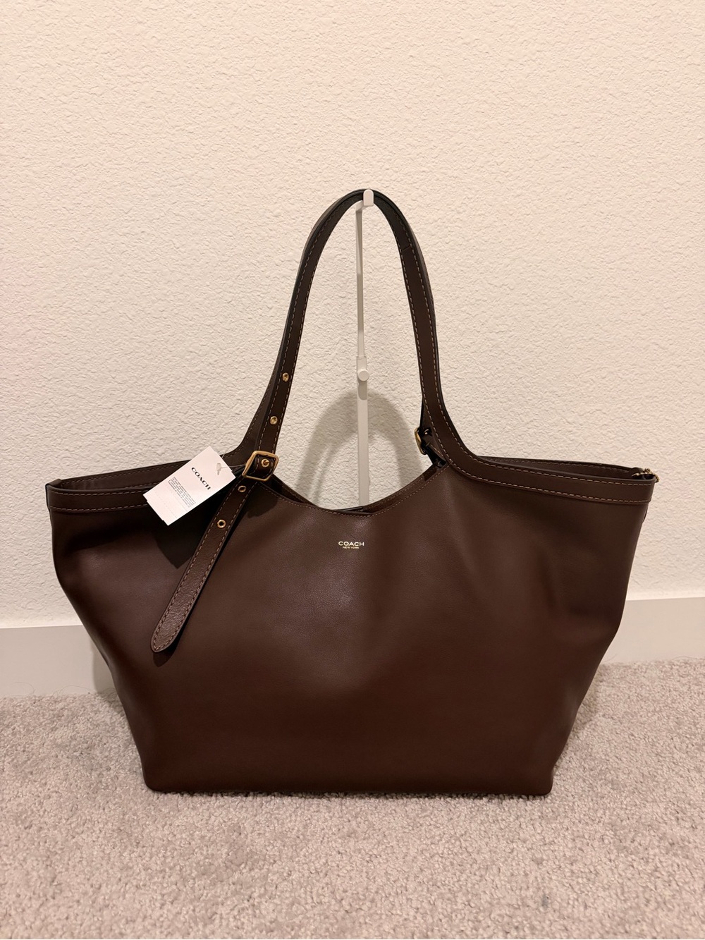 Coach Gramercy Leather Tote Bag - Picture 3 of 3